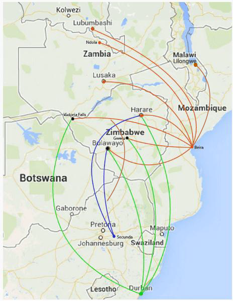 Truck Eaze International Regional Network